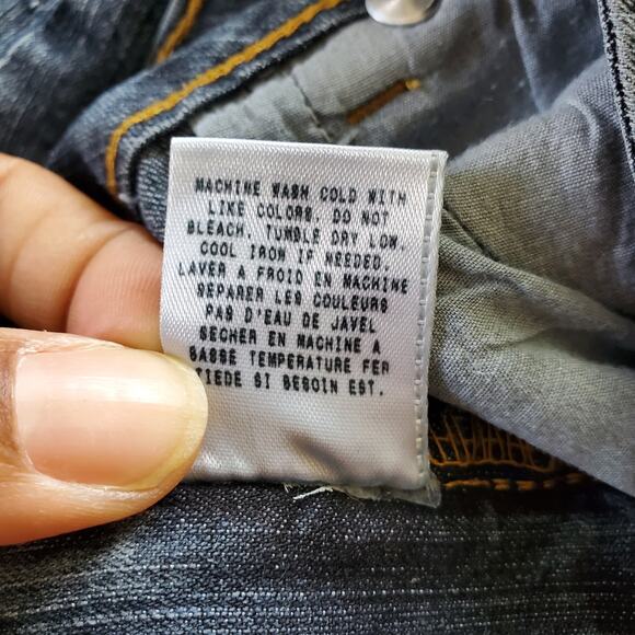 Guess Stretch Denim Blue Bootleg Jeans 31 - Picture 9 of 9